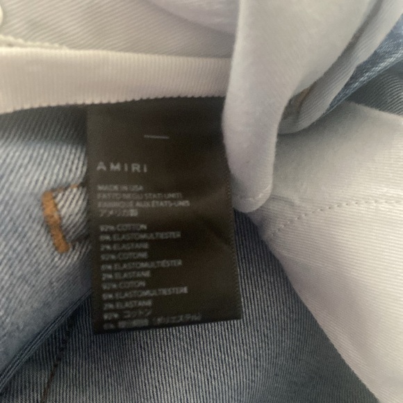 AMIRI Flocked Track Jeans - Picture 4 of 5